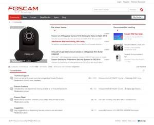 Foscam Commun网站建设案例